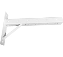 П-образный кронштейн ООО Промекон 300x180 мм, правый, белый 1000000050