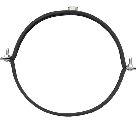 Сантехнический хомут с гайкой для труб СВК М10, 195-205 SVK-Fe195М10p Н0000025920 1