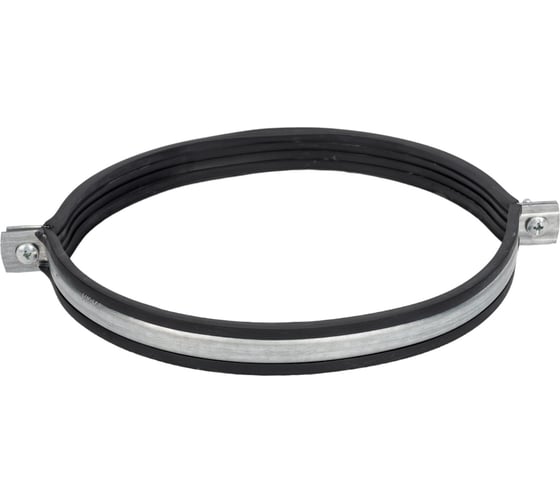 Сантехнический хомут с гайкой для труб СВК М10, 195-205 SVK-Fe195М10p Н0000025920