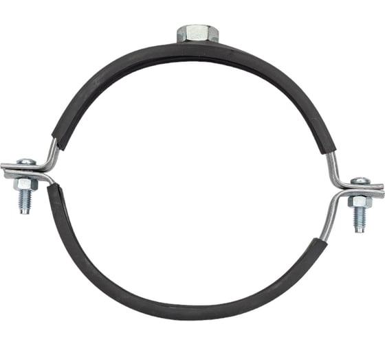 Cантехнический хомут с гайкой для труб СВК 4 1/2'' М10, 120-129 SVK-Fe120М10p Н0000025918