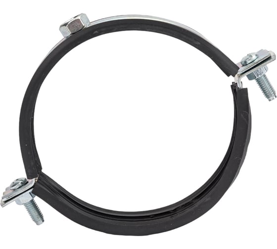 Cантехнический хомут с гайкой для труб СВК 3 1/2'' М8, 98-104 SVK-Fe098М8p Н0000025916
