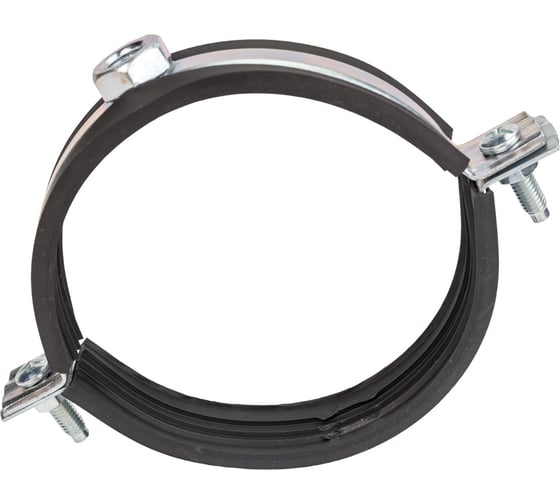 Cантехнический хомут с гайкой для труб СВК 3 1/2'' М10, 98-104 SVK-Fe098М10p Н0000025917