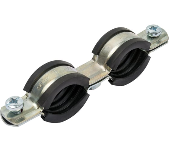 Двойной хомут с EPDM уплотнителем UWS 25-29 мм, 3/4", с гайкой М8 020.034.D 134723