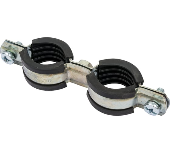 Двойной хомут с EPDM уплотнителем UWS 25-29 мм, 3/4", с гайкой М8 020.034.D 134723