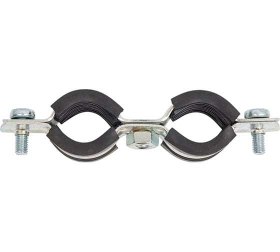 Хомут с EPDM уплотнителем 20-24 мм. UWS (1/2") ДВОЙНОЙ с гайкой М8 134725