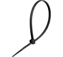 Нейлоновая стяжка хомут ExeGate CV66-200x4.8B нейлон 6.6, 200x4.8 мм, неоткрывающаяся, halogen free, -40...+85C, черная, 100 шт. 292915 24608883