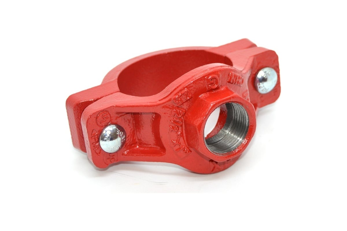 Малый резьбовой хомут GROOVEX седёлка 24 мм, 1\"x1/2\" - 34x21 мм XPM3421 ...