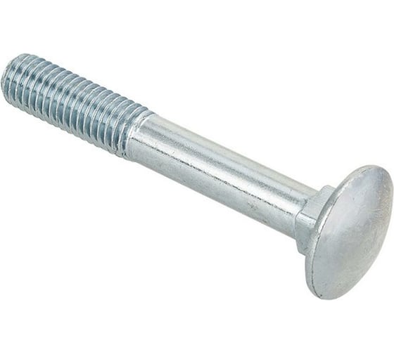 Мебельный болт Стройбат DIN 603, цинк, 6x80 2 кг 563590 1