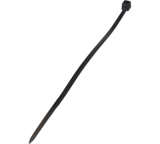 Хомут стяжка нейлоновая SUPRLAN 2,5x100мм черная UV (100pcs) 06-1009
