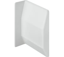 Заглушка для навеса Hafele пластиковая, белая, левая 290.40.702