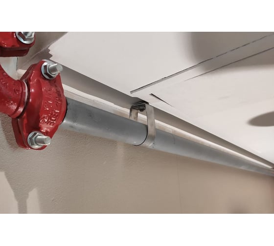 Хомут Sprinkler Lucky Guy d=142 мм, 5", 25x2 мм, с отверстием под М12, оцинкованный 400 14 142 8