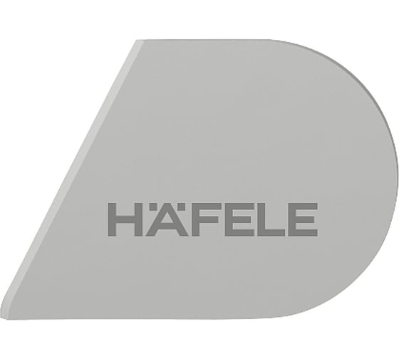 Заглушка Hafele Free flap H 1.5, серый, правая 372.39.000 1