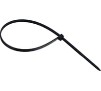 Нейлоновый хомут для стяжки РОКОТ 2,5x150 мм, черный, 50 шт. 641-017