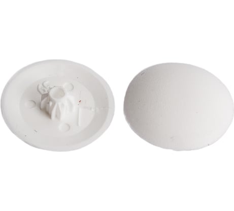 Заглушка под саморез КРЕП-КОМП №2 , белая, PH2/PZ2, 1000 шт. зпс2 белый