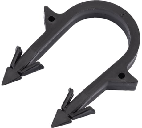 Якорная скоба для теплого пола СВК тип 2, черная, 16 мм, пакет 100 шт. SVK-TPS16100 Н0000001943