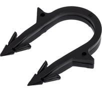 Якорная скоба для теплого пола СВК тип 2, черная, 16 мм, обойма 25 шт. SVK-TPS16025 Н0000026029