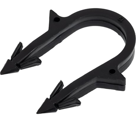 Якорная скоба для теплого пола СВК тип 2, черная, 16 мм, обойма 25 шт. SVK-TPS16025 Н0000026029