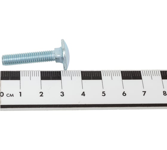 Мебельный болт крепежная техника din 603, 6x30, 4 шт. 37422