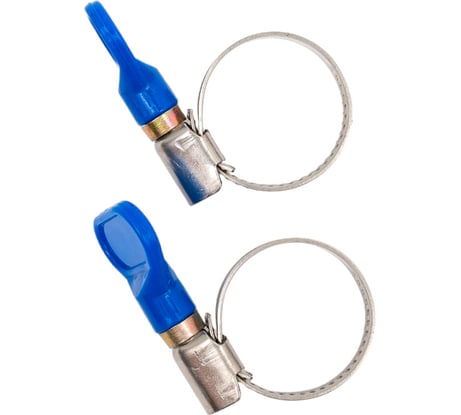 Хомут-бабочка крепежная техника 16-27 мм, 1 1/16", нерж., 2 шт. 100009