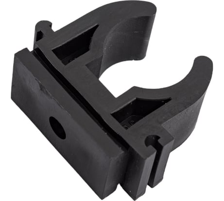 Полипропиленовое крепление-клипса с защитой от ультрафиолета Blue Ocean UV-pro 20 мм, черное PPRF/PCU(Bk)-20