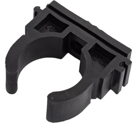 Полипропиленовое крепление-клипса с защитой от ультрафиолета Blue Ocean UV-pro 32 мм, черное PPRF/PCU(Bk)-32