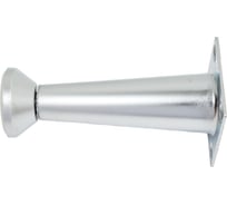 Мебельная ножка MFK-TORG конус, крепление квадрат, высота 100 мм, матовый хром 0402027 НКВК100 МХ