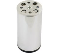 Мебельная ножка MFK-TORG съемный верхний крепеж, нерегулируемая, диаметр 50 мм, высота 5 см, хром 04 01 028 5005 НХ