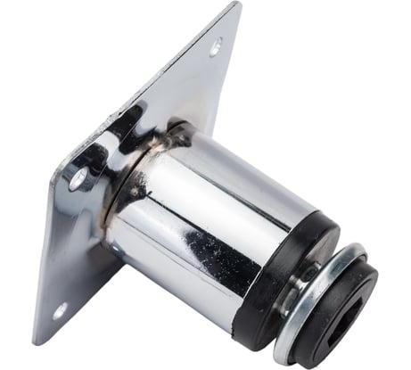 Мебельная ножка MFK-TORG регулируемая, диаметр 32 мм, высота 5 см, хром 08 01 001 3205 Х