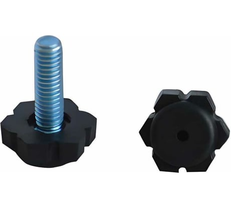 Ножка MFK-TORG регулируемая, металлическая, М6 17 AX-D17/M6