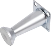 Мебельная ножка MFK-TORG конус, крепление квадрат, высота 80 мм, матовый хром 0402027 НКВК 80 МХ