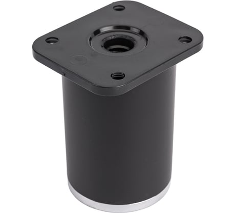 Декоративная опора Brante н-60, дк 7, черный/хром 193033