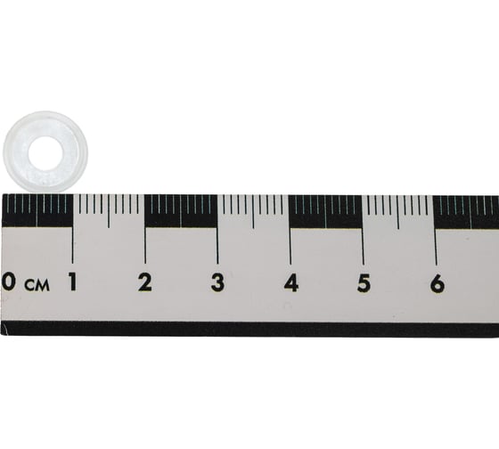 Пластиковое кольцо Hafele прозрачное, 12x3 мм 037.03.400