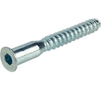 Мебельный болт Hafele Confirmat 7,0x50, стальной, оцинкованный 264.43.601