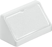 Угловая стяжка Hafele с заглушкой, цвет белый, 44 мм 262.55.710