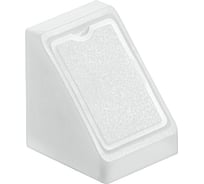 Угловая стяжка Hafele с заглушкой, цвет белый, 18 мм 262.56.708