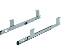Направляющая для полок Hafele 25KET, сталь оцинкованная, 410 мм 420.34.941