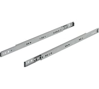 Шариковые направляющие Hafele хром, полного выдвижения, 200 мм 422.34.920