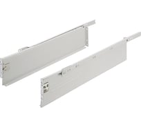 Система направляющих для выдвижных ящиков Hafele Matrix Box SingleS30 белая, 118х600 мм 555.95.960