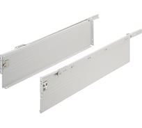 Система направляющих для выдвижных ящиков Hafele Matrix Box SingleS30 белая, 150х600 мм 555.96.960