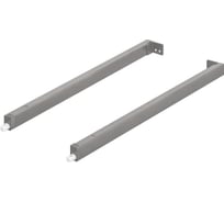Комплект квадратных рейлингов Hafele Matrix box P серый, 500 мм 551.60.925