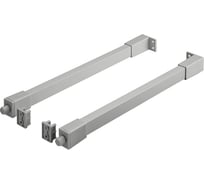 Комплект квадратных рейлингов Hafele Matrix Box A серый, 270 мм 552.30.610