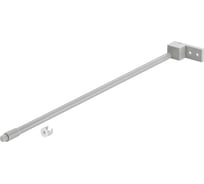 Комплект круглых рейлингов Hafele Matrix box S серый, 400 мм 552.51.523