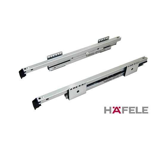 Направляющие Hafele Matrix box P с масляным амортизатором, 30 кг, 300 мм 551.50.401 1