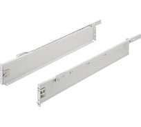 Система направляющих для выдвижных ящиков Hafele Matrix Box SingleS30 белая, 86х300 мм 555.94.930