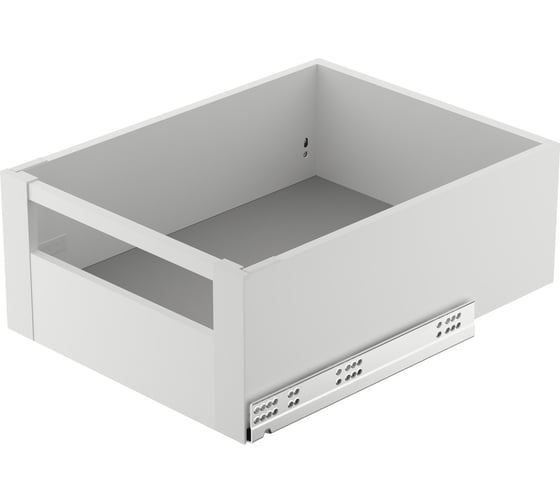 Квадратный поперечный рейлинг Hafele Matrix Box A белый, 1100 мм 552.31.719