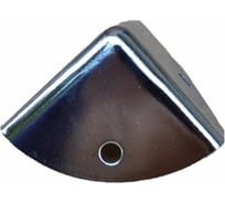 Чемоданный уголок MFK-TORG 23х23х0.4 мм, (ф3.2) хром CS-03 УЧ23-Хр