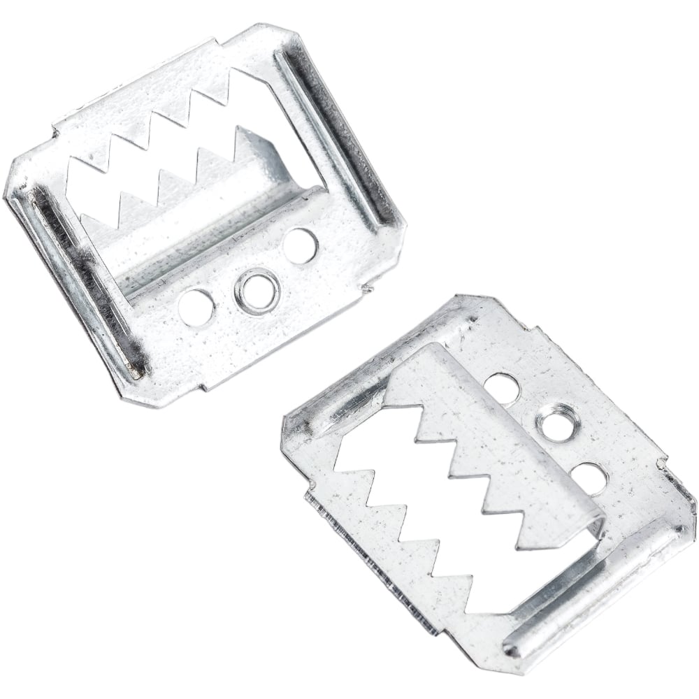 Усиленный крепеж для вагонки ЗУБР Кляймер-У2 с саморезами, 6 мм, 50 шт ...