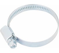 Хомуты ШУРУПЬ металлические, стандартное болтовое крепление, 70-90 мм, ширина 9 мм, 25 шт./уп. 45635