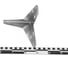 Опора для мебели JET 300 H-135 мм, T2, сталь, хром FDH300S.135CP99 3