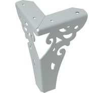 Нерегулируемая опора для мебели JET 035 H-150 мм, сталь, белый F035S.150WT99